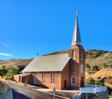 St Augustines Catholic Church Of Austin Nevada Photograph By