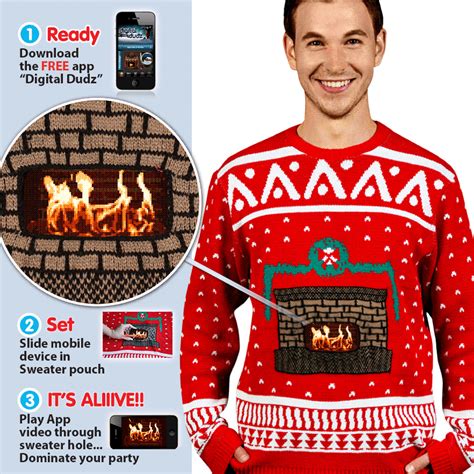 Deck Your Tacky Christmas Sweater With A Holiday 