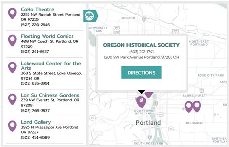Portland Visitors Map Your Source For Great Portland Places And Stories