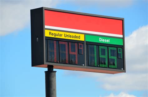 Gas Station Digital Sign