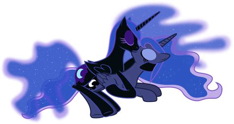 Image Princess Luna And Nyx Nightmare Moon Shipping By Artist