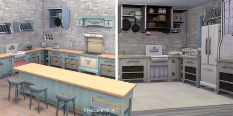 The Sims 4 Everything In Country Kitchen Kit