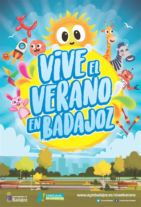 Programa Vive El Verano En Badajoz 2019 Ayuntamiento De Badajoz