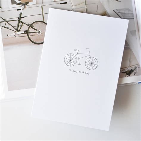 Assorted Birthday Card Pack Of 5 Minimalist Greeting Cards Etsy