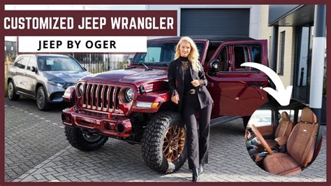 nog nooit eerder vertoonde jeep wrangler jeep by oger custom made jeep youtube