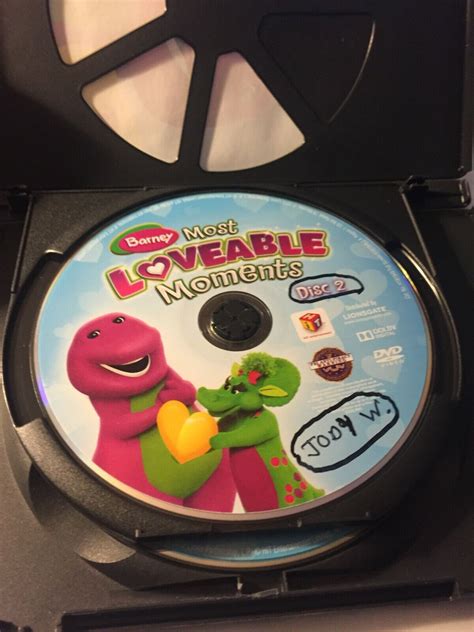 Barney Most Loveable Moments 2 Disc Collection Pre Owned 191329066669 Ebay