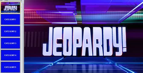 Best Free Jeopardy Templates For The Classroom Regarding Jeopardy