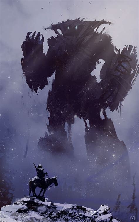 Towering Shadow Of The Colossus Poster