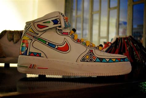 Nike Air Sneakers With Ndebele Design Accents Shoes Sneakers Shoes