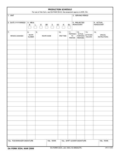 Da Form 3034 ≡ Fill Out Printable Pdf Forms Online