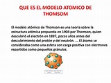 Calaméo - Que Es El Modelo Atomico De Thomsom