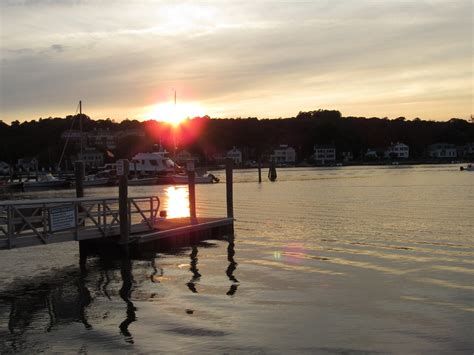 Mystic River Sunset Slickl Flickr