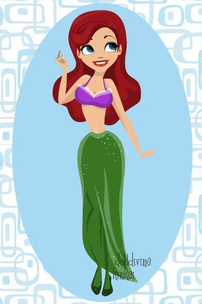 Pin Up Ariel The Little Mermaid Pinterest