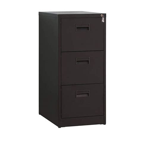 Hirsh 14955 lateral file cabinet,black,30 in. ModernLuxe Metal Lateral File Cabinet (Black, 3-Drawers ...