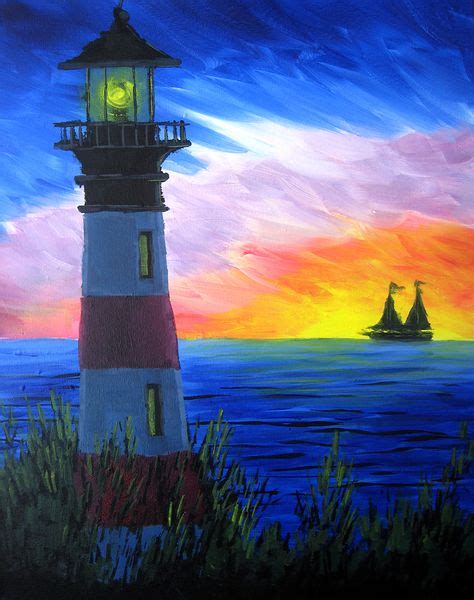 12 Gcse Ideas Lighthouse Painting Lighthouse Art Watercolor Paintings