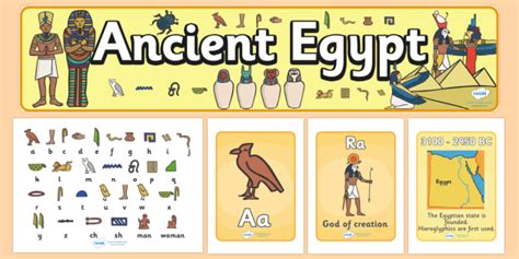 ancient egyptian artefacts twinkl