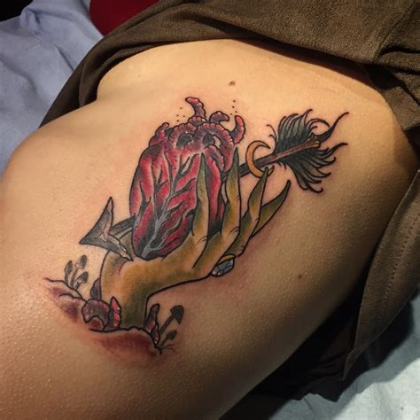 Alison Lilly Black Rider Tattoo