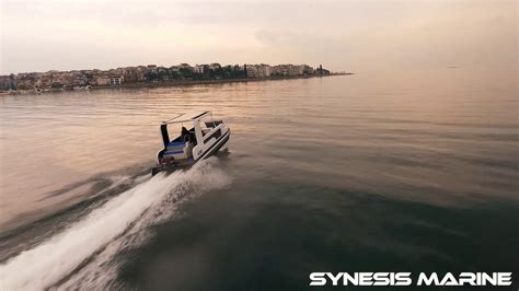 Atv Carrier Hdpe Pontoon Boat Produced By Synesis Marine Youtube