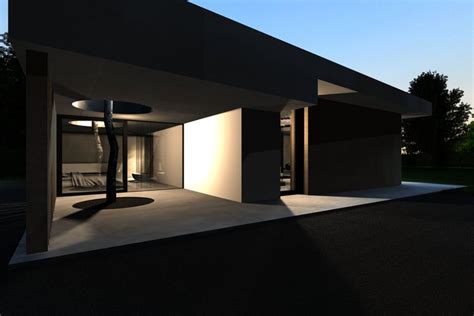 Icoonbe Architecten Minimalist Concrete House