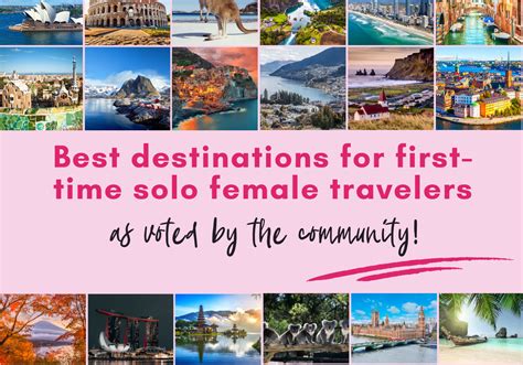 Best Countries For Women To Go On Their First Solo Trip Solo Female Travelers