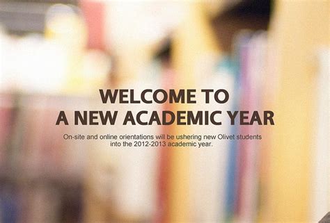 Olivet University Welcome To A New Academic Year Olivet University