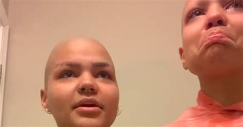 Sisterhood Of Support North Carolina Girl Shaves Her Head And Eyebrows