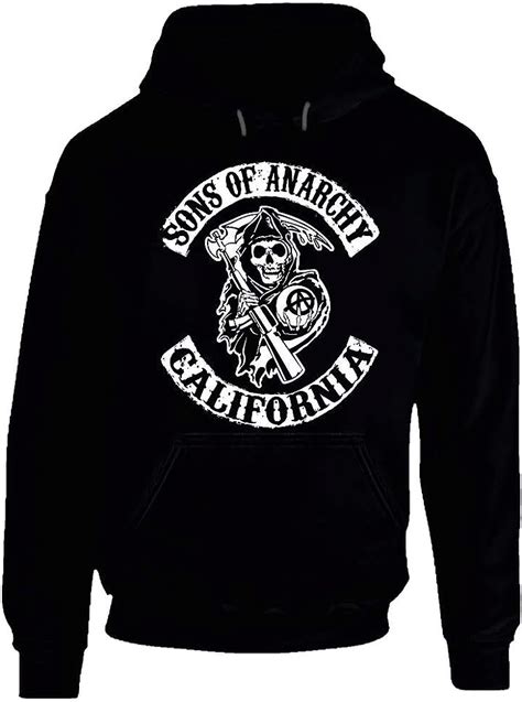 Sons Of Anarchy Hoodie Black Uk Clothing