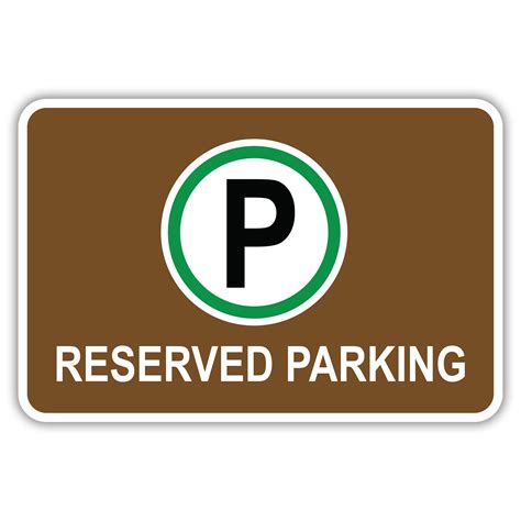 Reserved Parking American Sign Company