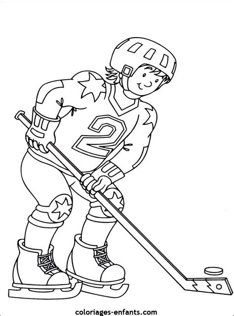 These bold 'n bossy coloring pages are ready for you to print out and color: Hockey Player Coloring Pages - Coloring Home