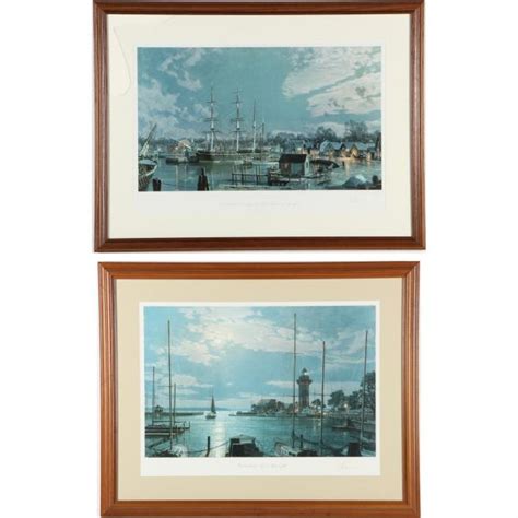 Two Limited Edition Prints By John Stobart B 1929 Lot 468 Mid