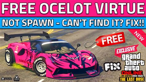 How To Get The NEW Ocelot Virtue For FREE in GTA 5 Online! Not Spawn
