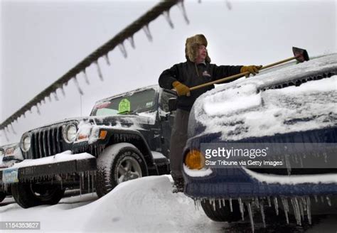 Scraping Ice Off Photos And Premium High Res Pictures Getty Images