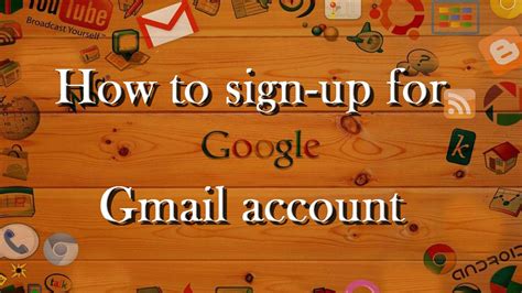 How To Sign Up For Gmail Account Youtube