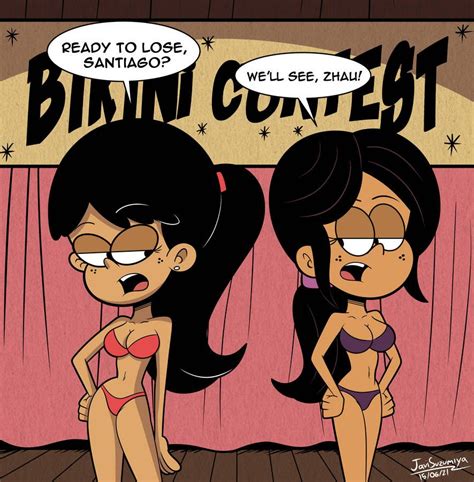 Bikini Contest By Javisuzumiya On Deviantart The Loud House Fanart