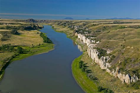 White Cliffs Montana Lewis And Clark Trail Aerial Photo Ron Lowery