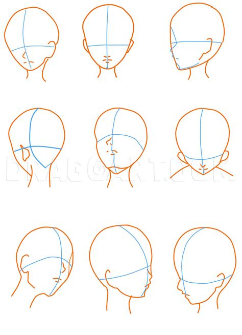 How To Sketch An Anime Face Step By Step Drawing Guide