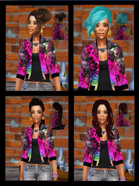 My Sims 4 Blog Hair By Bebebrillit