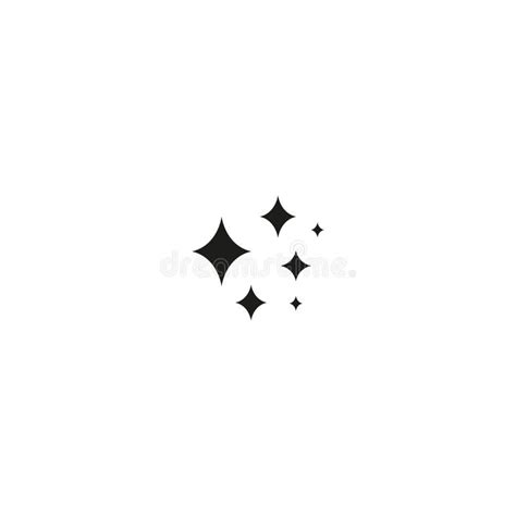 Shine Icon Clean Star Icon Sparkling Twinkling Sparkles Symbol Sparkle