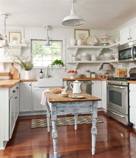 Pin By Frances Baronian On Home Inspiration Small Country Kitchens
