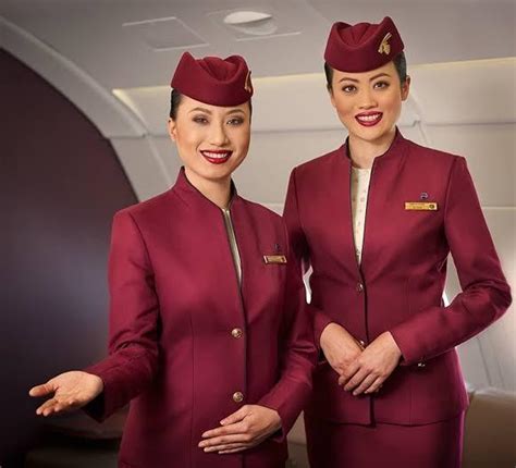 Qatar Airways Cabin Crew Uniform Set Women S Fashion Dresses And Sets Traditional And Ethnic Wear
