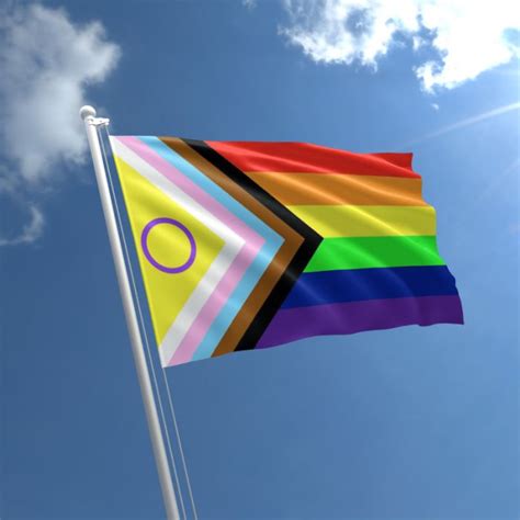 intersex progress flag lgbt flag the flag shop
