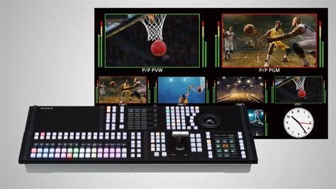 Sony Launches Compact 4k Live Production Switcher Newscaststudio