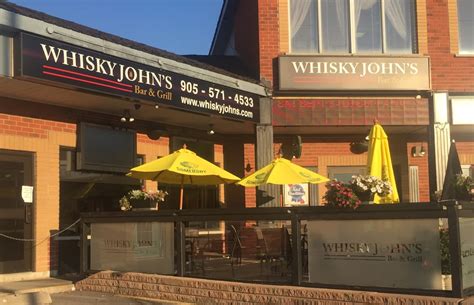 Whisky John Bar And Grill Opening Hours 7 843 King St W Oshawa On