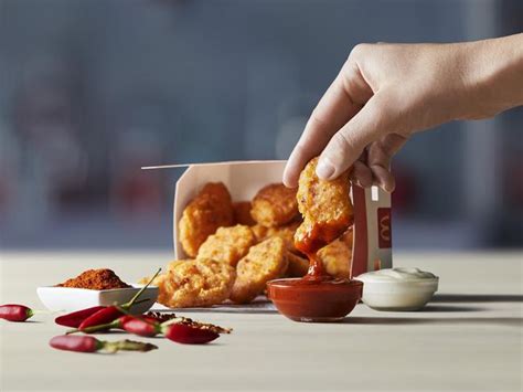 Mcdonald's said tuesday that spicy chicken mcnuggets and its mighty hot sauce will return to menus feb. McDonald's new menu items 2018: Spicy shaker fries and nuggets