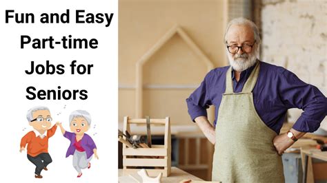 25 Fun And Easy Part Time Jobs For Seniors Make Money