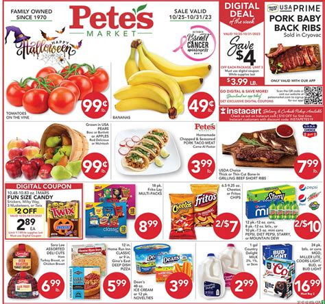 Petes Fresh Market Promotional Ad Valid From 1025 To 1031 Page