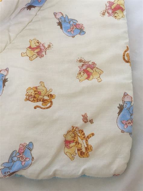 Vintage Winnie The Pooh Baby Blanket