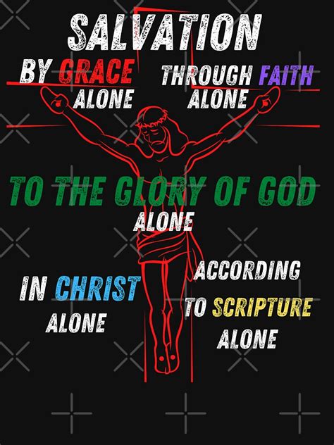 Salvation By Grace Alone Through Faith Alone In Christ Alone Christian