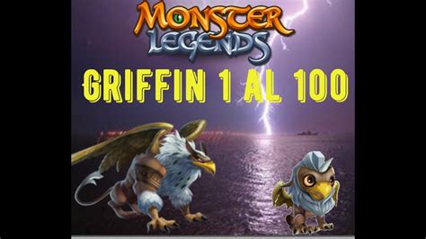 Monster Legends Griffin 1 Al 100 Pvp Youtube