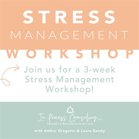Stress Management Workshop Join Us Matthews Stoltzfus